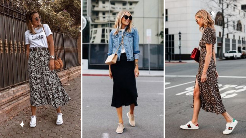 From Brunch to Dinner: Outfit Ideas for Women with White Sneakers | Scout  and Poppy